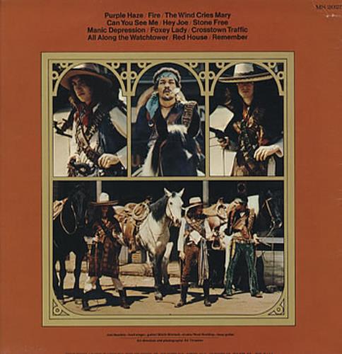 Jimi Hendrix Smash Hits + Poster US vinyl LP album (LP record